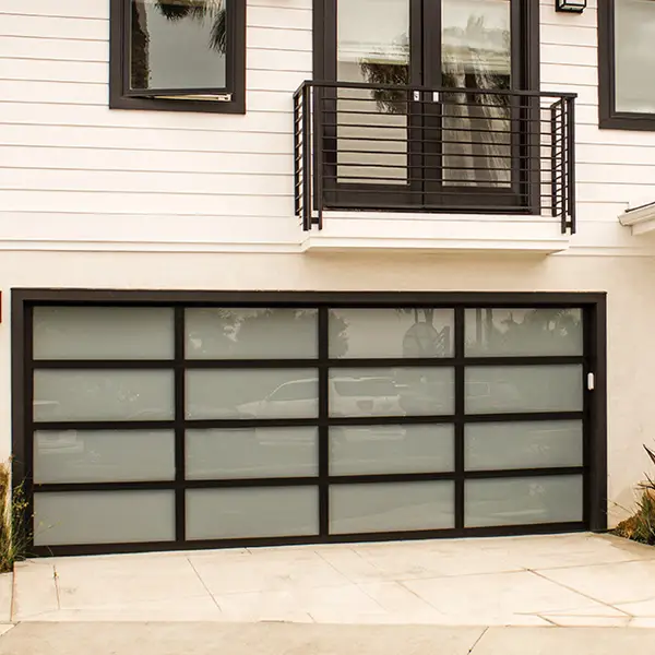 aluminum glass garage doors