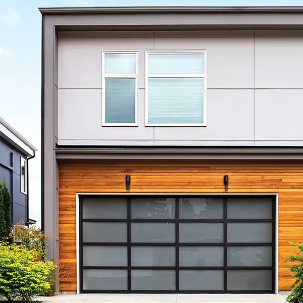 aluminum glass garage doors