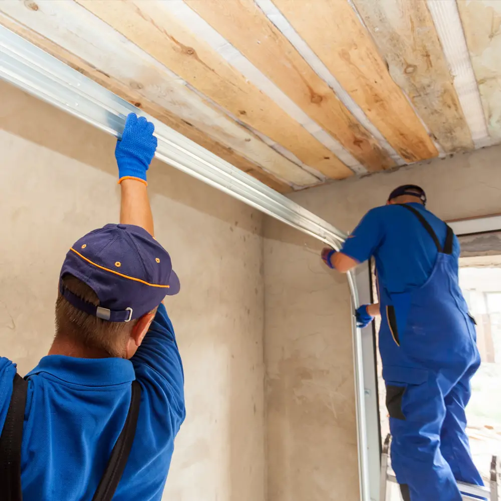 garage door track repair