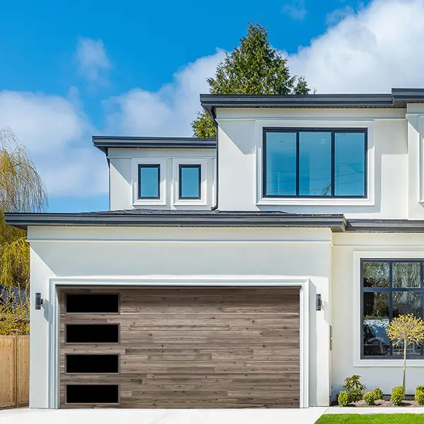 steel garage door