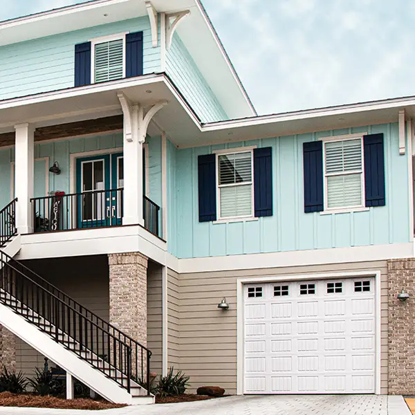 vinyl garage doors