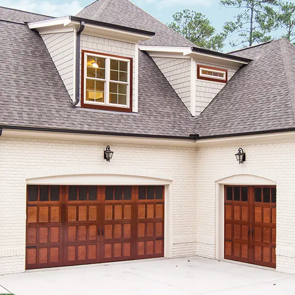 wood garage doors