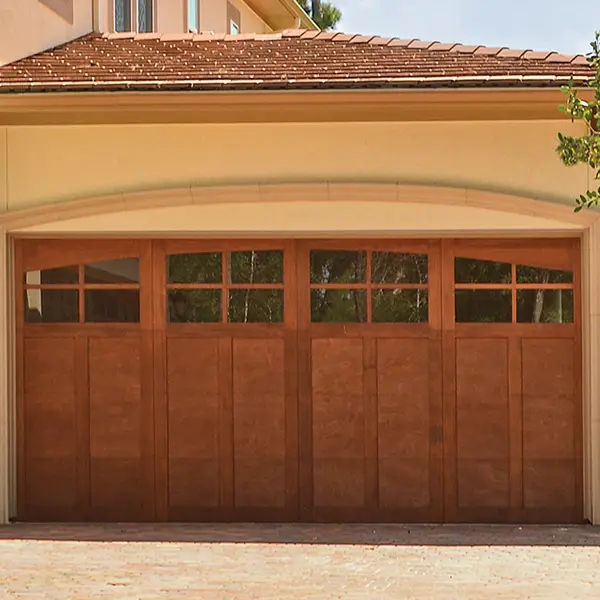 wood garage doors